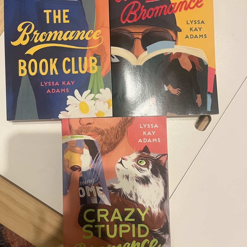 Blue and Yellow Bromance Book Collection